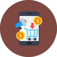 Ecommerce Concept Line Badge vector