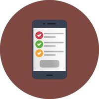 Checklist Subtle Frame Sketch vector