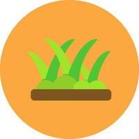 Grass Clean UI Feature vector