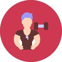 Trainer Future Icon Badge vector