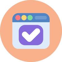 Approved Isometric Visual Form vector