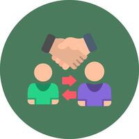CRM Streamlined Icon Symbol vector