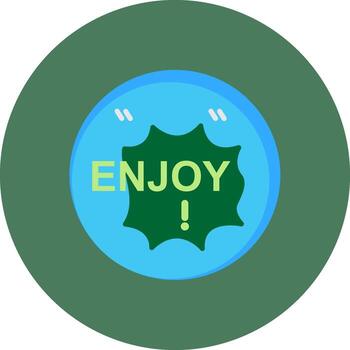 Enjoy Subtle Visual Sketch vector