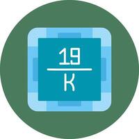 Potassium Bold UI Fragment vector