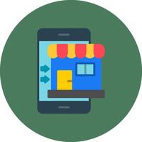 Online Shop Minimalist Design Unit vector