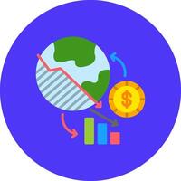Economic Crisis Tech Sketch Unit vector