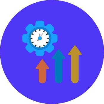 Efficiency Sleek Shape Unit vector