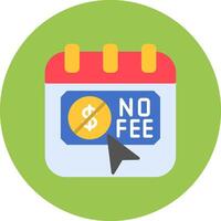 No Fee Clean Line Pattern vector