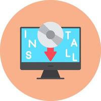 Install Urban Grid Badge vector
