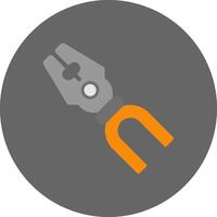 Pliers Intuitive Sketch Piece vector