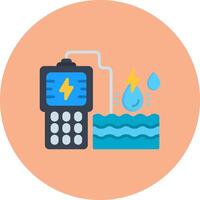 Water Quality Clean Line Pattern vector