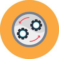 Automation Bright Grid Object vector