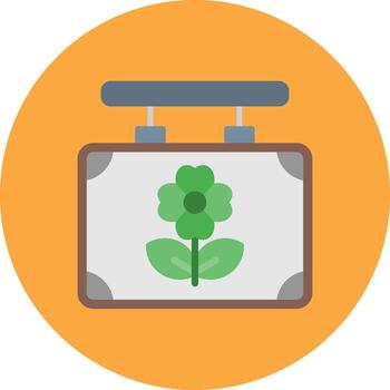 Board Flat Shape Mark vector