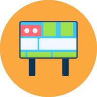 Road Map Abstract Visual Token vector