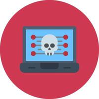 Malware Clear Line Sketch vector