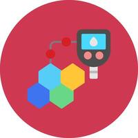 Molecule Future Icon Badge vector