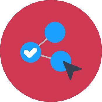 Networking Vibrant Web Pattern vector