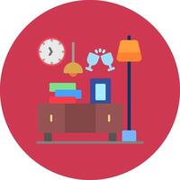 Sideboard Soft Line Piece vector
