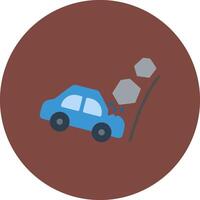 Falling Rocks Bright Grid Object vector