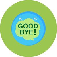 Good Bye Smooth Badge vector