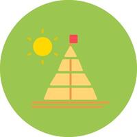Pyramid Smart Shape Piece vector