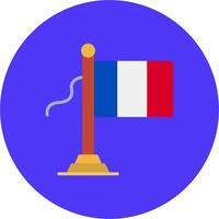France Flag Smooth UX Form vector
