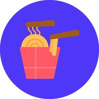 Noodles Intuitive Design Badge vector