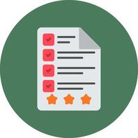 Document Color Stroke Element vector