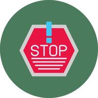 Stop Light Tone Symbol vector