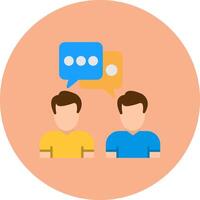 Discussion Shadowed UI Pattern vector