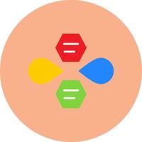 Infographic Elements Abstract Visual Token vector