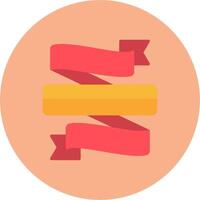 olded Ribbon Smooth Badge vector