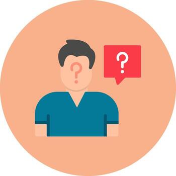 Question Mark Vibrant Web Pattern vector