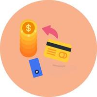 Payment Soft Line Piece vector