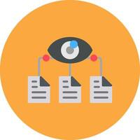 Data Visualization Bright Grid Object vector