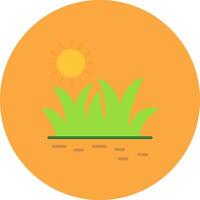 Grass Bright Grid Object vector