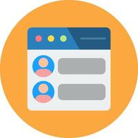 Forum Geometric Badge Mark vector