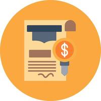 Scholarship Subtle Visual Sketch vector