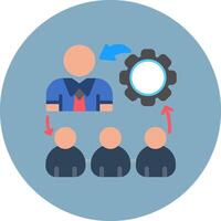 Hierarchy Structure Geometric Badge Mark vector