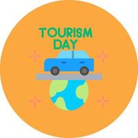 World Tourism Day Creative App Unit vector