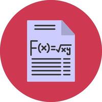 Formula Vivid Icon Element vector