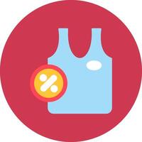 Undershirt Sleek UX Block vector