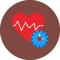Cardiac Isometric Icon Unit vector