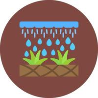 Irrigation Sharp Icon Element vector