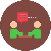 Meeting Creative App Unit vector