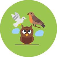 Birds Bright System Form vector