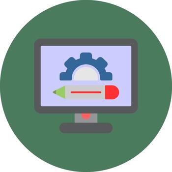 learning tools Sleek UX Block vector