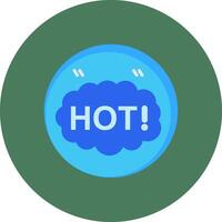 Hot Digital Visual Form vector