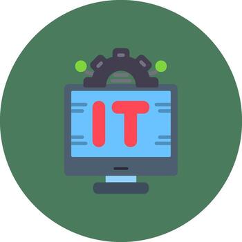 información tecnología negrita ui fragmento vector