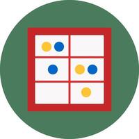 Table Of Rates Modern Visual Pattern vector